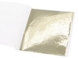 Afwerking Bladmetaal Champagne 9x9cm - Polymeerklei - Boetseerklei - #487432