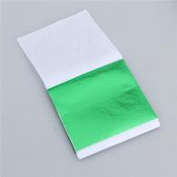 Afwerking Bladmetaal groen 9x9cm - Polymeerklei - Boetseerklei - #177394