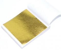 Afwerking Bladmetaal Light Gold 9x9cm - Polymeerklei - Boetseerklei - #487437