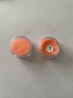 Afwerking Glitter Poeder 7 Neon Oranje - Polymeer - Boetseerklei - #588110