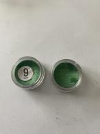 Afwerking Glitter Powder 9 Groen - Polymeerklei - Boetseerklei - #588112