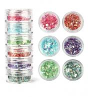 Afwerking Glitter Powder C3 blauw-groen - Polymeerklei - #588061