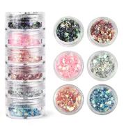 Afwerking Glitter Powder C3 blauw-groen - Polymeerklei - Boetseerklei - #588062