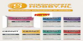 Cernit Klei Metallic Nieuwe Kleuren 7 Stuks - Polymeerklei - #216676