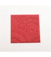 Cernit Texture Mat 9x9cm Starren - Polymeerklei - Boetseerklei - #376830