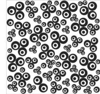 Cernit Texture Mat Contemporary Clovers - Polymeerklei - Boetseerklei - #520231