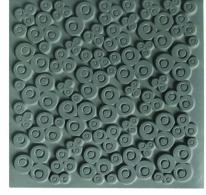 Cernit Texture Mat Contemporary Clovers - Polymeerklei - Boetseerklei - #520231