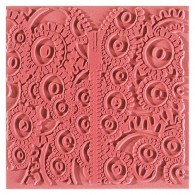 Cernit Texture Mat Mechanics 9x9 cm - Polymeerklei - Boetseerklei - #125581