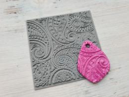 Cernit Texture Mat Paisley - Polymeerklei - Boetseerklei - #520233