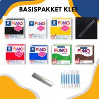 Fimo Basispakket - Polymeerklei - Boetseerklei Startset - #451032