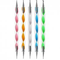 Fimo Dotting Spatels 5 stuks - Voor Polymeerklei - Boetseerklei - #442931