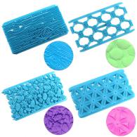 Fimo Embossing Stempel Flower - Voor Fimo Klei - Polymeerklei - #215558