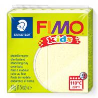 Fimo Kids Klei Parelmoer Geel - Polymeerklei - Boetseerklei - #75690