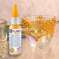 Fimo Liquid Goudkleur 50ml - Flexibele Polymeerklei - Boetseerklei - #156449