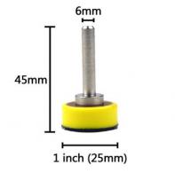 Fimo Polijstschijf Houder 25mm/6mm - Polymeerklei / Boetseerklei - #391796