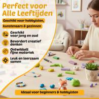 FIMO soft Heldere Tinten Set - 6 Pakjes Polymeerklei - #67821