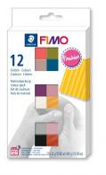 Fimo Soft Set 12-delig Fashion - Polymeerklei - Boetseerklei - #156154