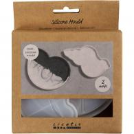 Gereedschap CC Siliconen Conchschelp Vormen 2 st - Boetseerklei - #594116
