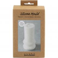 Gereedschap CC Siliconen Mal Geribbelde Cilinder 12,5x6 cm - Polymeerklei - #593657