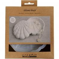 Gereedschap CC Siliconen Vormen Schelp H3 L13.2cm - Boetseerklei - #594059