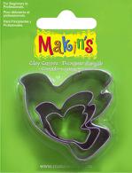 Gereedschap Makins Clay Uitsteekvorm Dove 3-delig Set - Boetseerklei - #172114