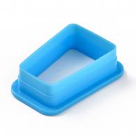 Gereedschap Oorbel uitsteekvormpjes paars - Polymeerklei-Boetseerklei. - #440651