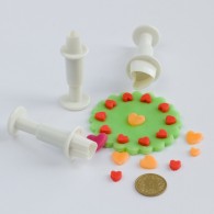 Gereedschap Plunger Hart 3 Stuks - Polymeerklei - Boetseerklei - #76255