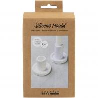 Gereedschap Siliconen Mal Kandelaar 6,5+7,5 cm - Boetseerklei | GoedkoopsteHobby - #593658
