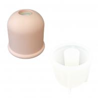 Gereedschap Siliconen Mal Lamp Cilinder 12x12 cm - Boetseerklei - #599093