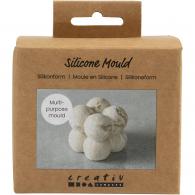 Gereedschap Siliconen Mal Vierkant Bubbels 4 cm - Polymeerklei - Boetseerklei - #593661