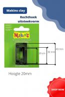 Gereedschap Uitsteekvormen Set - Polymeerklei en Boetseerklei - #360536
