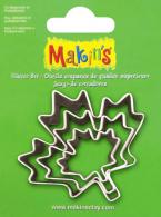 Makins Clay Uitsteekvorm Maple Leaf 3 PC Set - Polymeerklei - Boetseerklei - #172131
