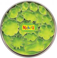Makins Clay Uitsteekvorm Set Flower Leaf 15 PC - Boetseerklei - #172144