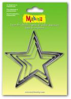 Makins Clay Uitsteekvorm Ster 4-delig Set - Boetseerklei - #172137