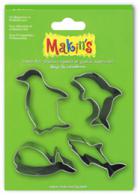 Makins Clay Zee Dieren Uitsteekvormen 4-delig - Polymeerklei - Boetseerklei - #172171