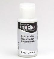 Media Fluid Acrylics 29.6ml, Translucent White - #557597