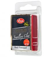 Pardo Polymer Clay 56g, Roter Feueropal - #654459