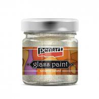 Pentart Glasverf Solvent Basis Sparkling Goud 30 ml - Polymeerklei - #594539