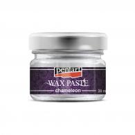 Pentart Wax Pasta Kameleon Sparkling Zilver 20ml - Polymeerklei Afwerking | GoedkoopsteHobby - #594278