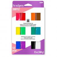 Sculpey Soufflé Multipack 12 Pc - Polymeerklei - Boetseerklei - #492702