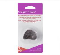 Sculpey Uitsteekvormen Irregulair Ovaal 3 Stuks - Boetseerklei - #189765