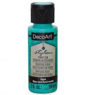 Stylin Leather Paint 59ml, Aqua - #541366