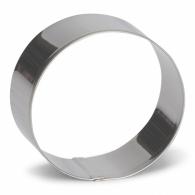 Uitsteekvorm Cirkel 10 cm RVS zilver - #81519